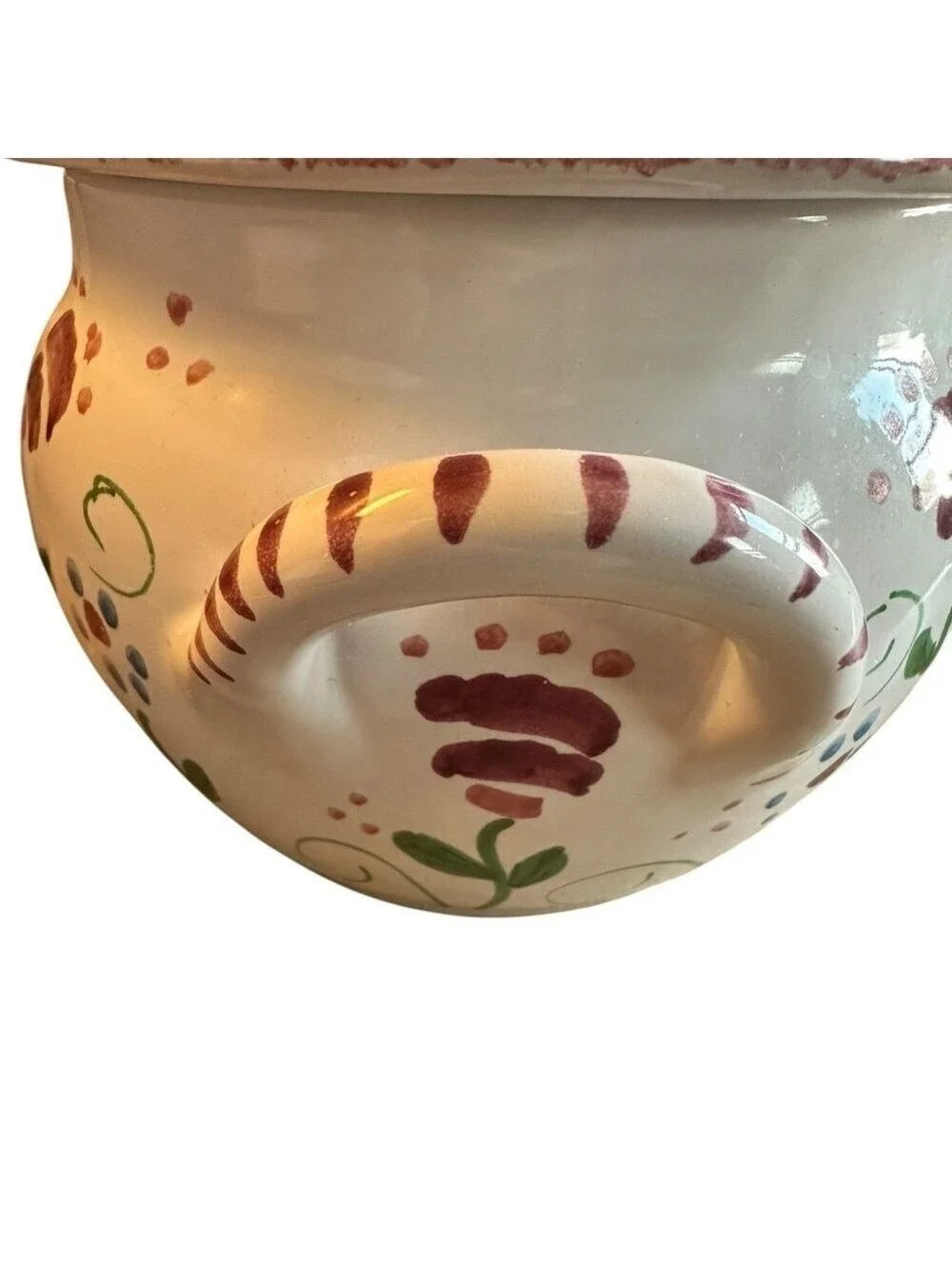 Farmhouse Hen Cookie Jar Sugar Bowl - Cottagecore Ceramic Country Kitchen Decor